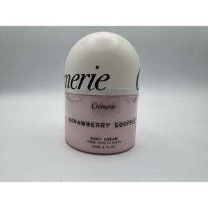 Cremerie Strawberry Souffle Body Cream 6 Oz, New Sealed Exp. 2027